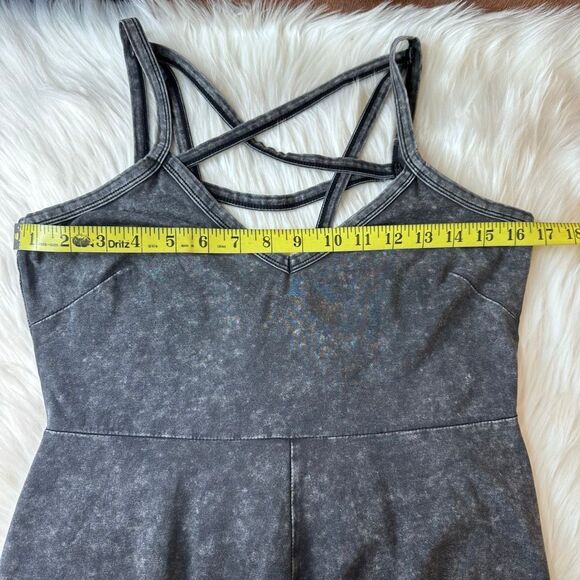 Killstar Strappy Back Stretch Mini Dress Size Medium - Picture 7 of 12